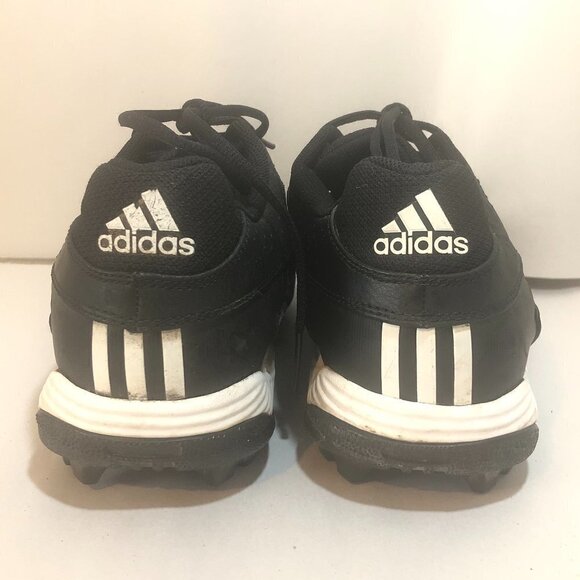 ADIDAS Cleats Mens Size 12 Black White Adituff Athletic Shoes - Picture 3 of 13